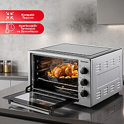 40 Lt. Zaman ve Isı Ayarlı Mini/Midi Fırın - 2