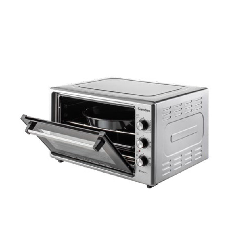 60 Lt. Çift Camlı Turbo İç Aydınlatmalı Zaman ve Isı Ayarlı Mini/Midi Fırın - 3
