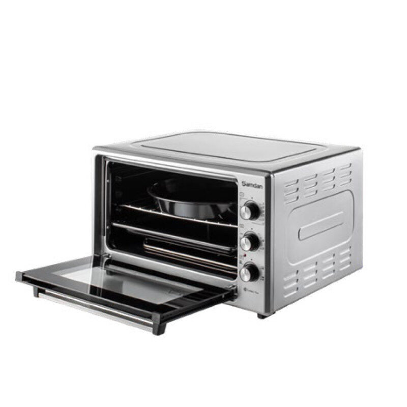 60 Lt. Çift Camlı Turbo İç Aydınlatmalı Zaman ve Isı Ayarlı Mini/Midi Fırın - 4